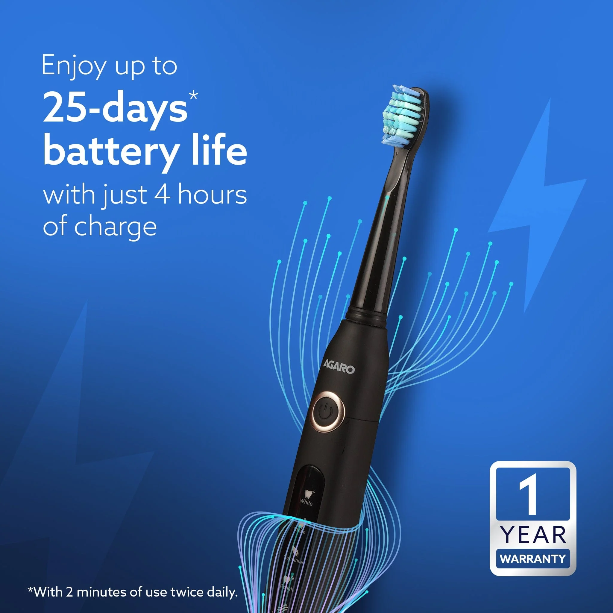 Cosmic Sonic electric toothbrush for adults - Image 4