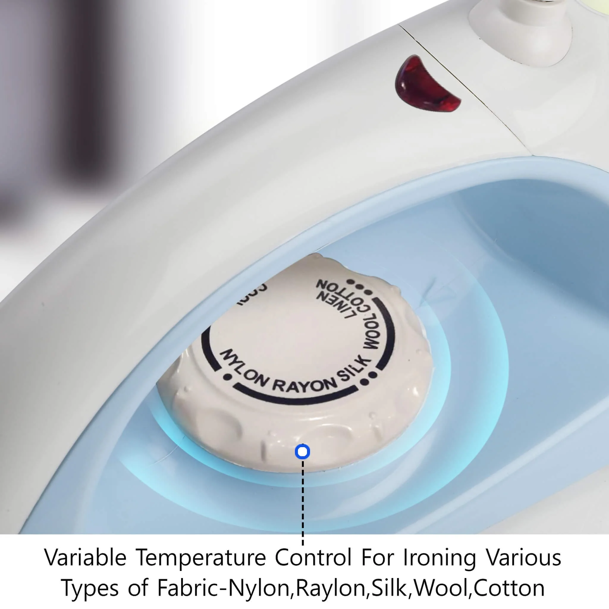 Electric Dry Iron - Blue - Image 3