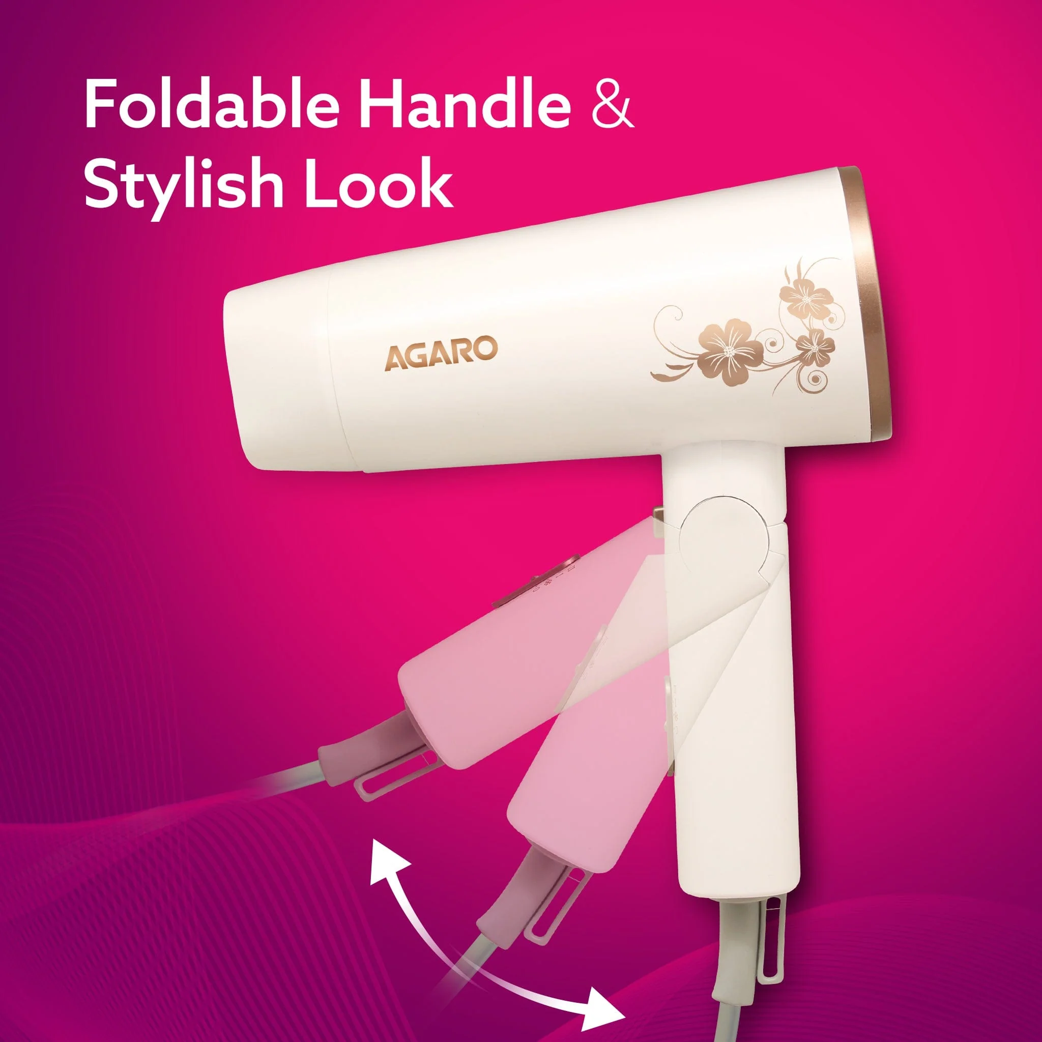 HD 1217 Hair Dryer - 1800 Watts - White - Image 6